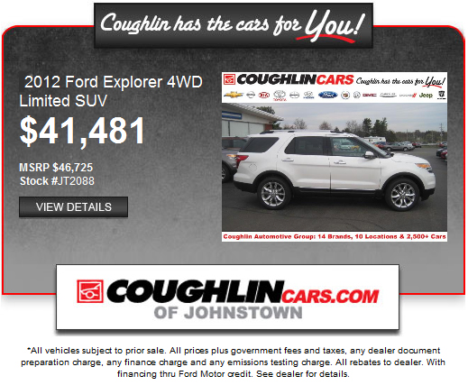 2012 Ford Explorer Coughlin